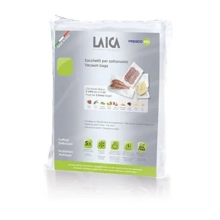 Laica Bolsa para envasar al vacío vt3504 20 x 28cm 50 unidades Laica Bolsa para envasar al vacío vt3504 20 x 28cm 50 unidades